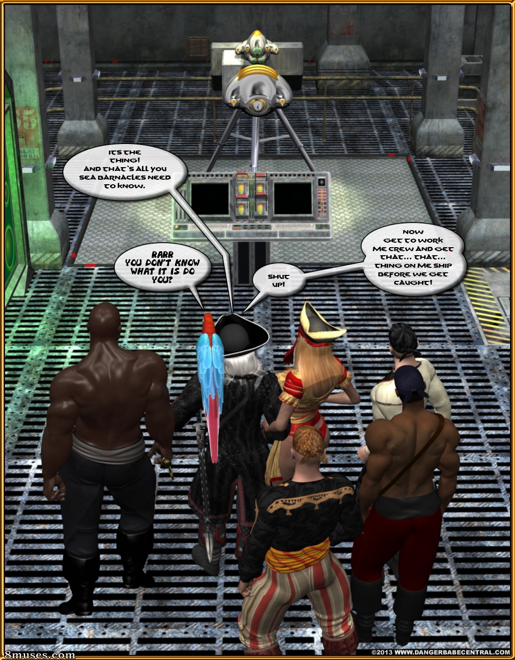 3D - Green Specter - Return of Ghost Pirate - Page 156