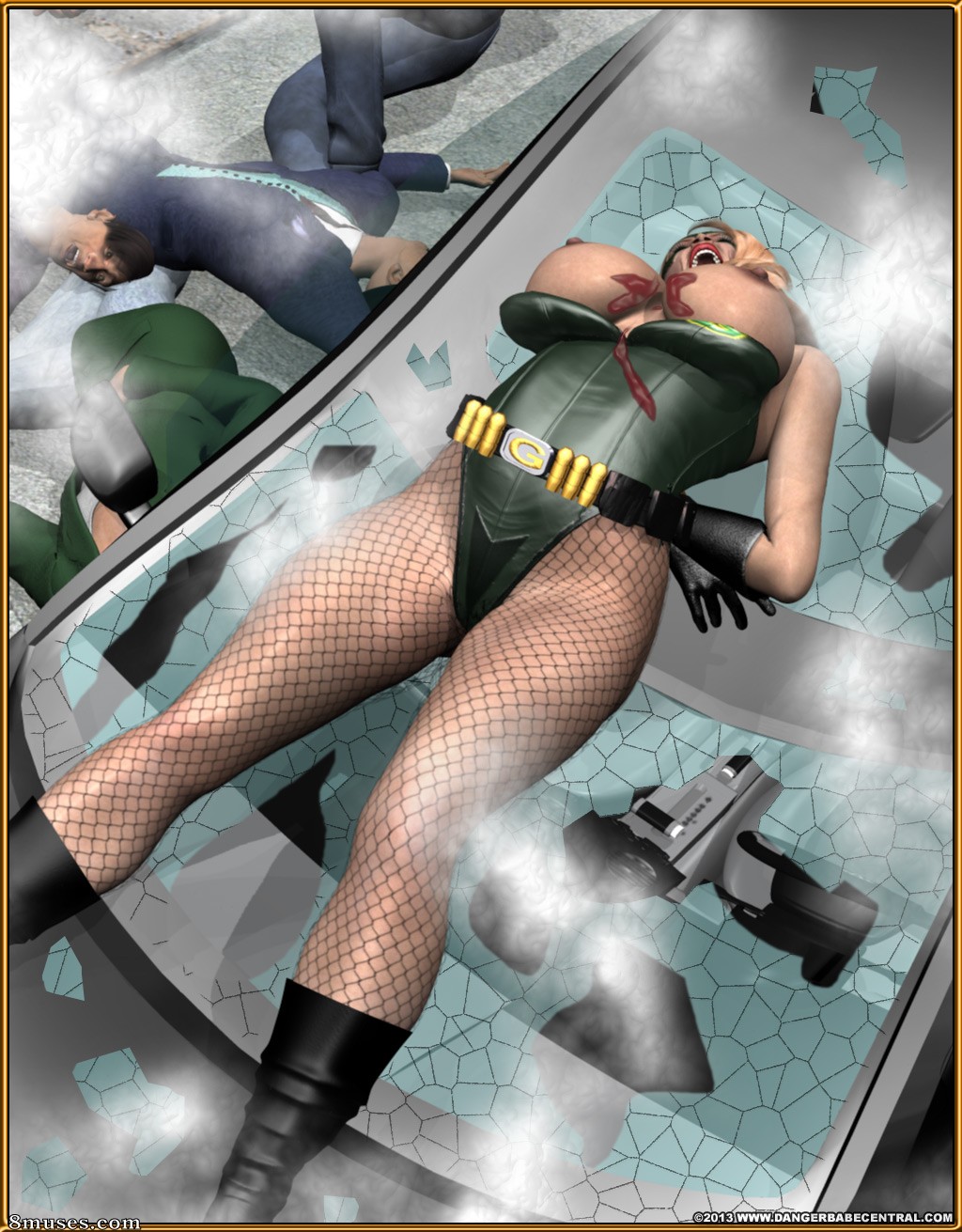 3D - Green Specter - Return of Ghost Pirate - Page 429