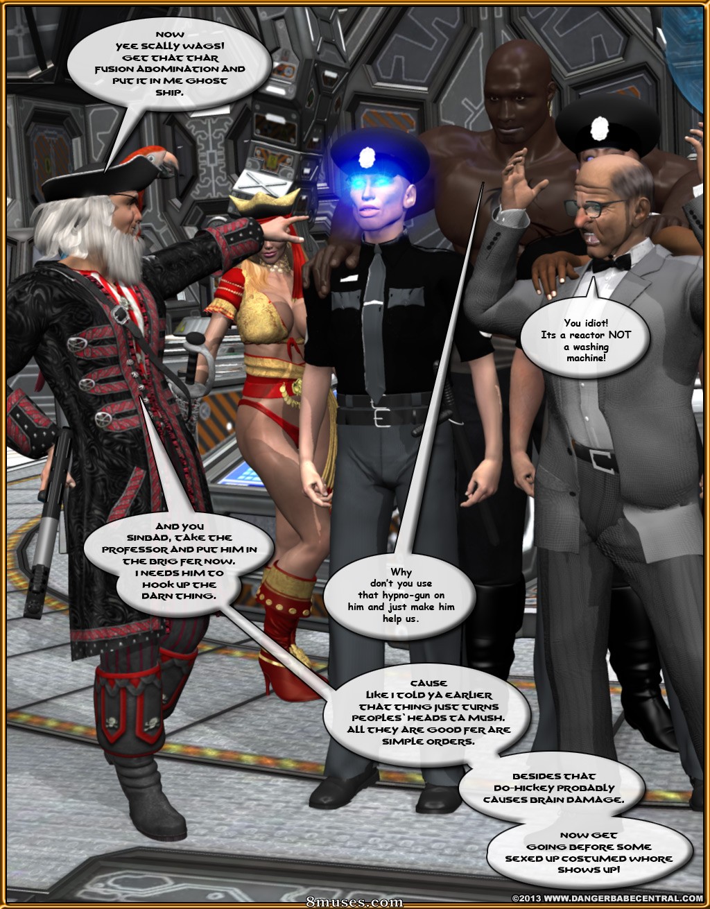 3D - Green Specter - Return of Ghost Pirate - Page 18