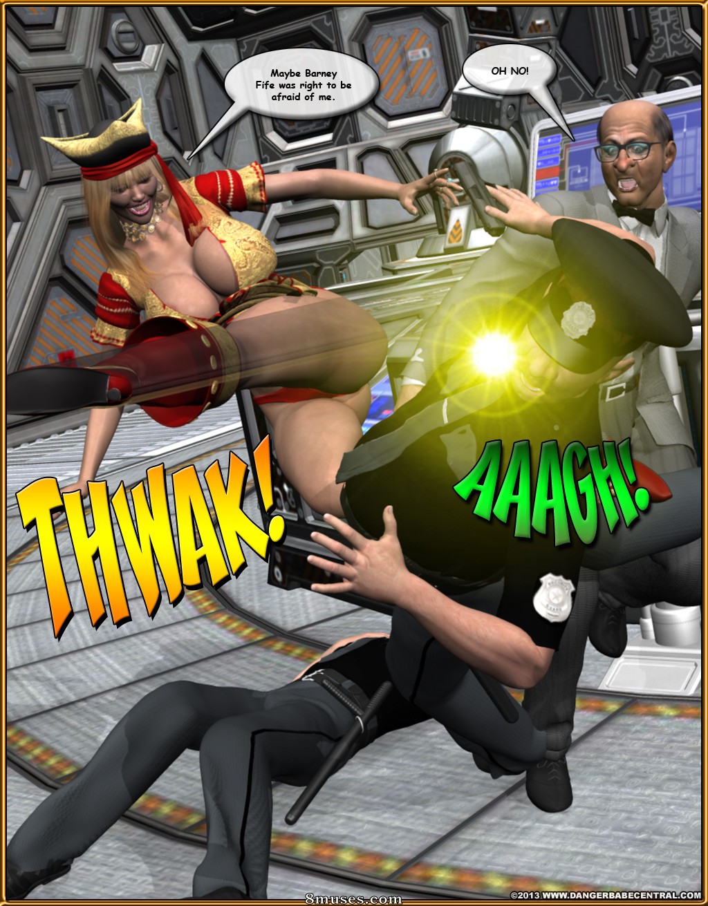 3D - Green Specter - Return of Ghost Pirate - Page 15