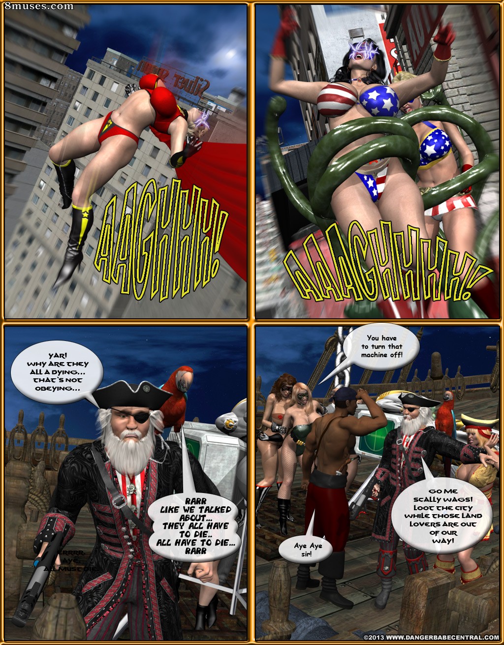 3D - Green Specter - Return of Ghost Pirate - Page 418