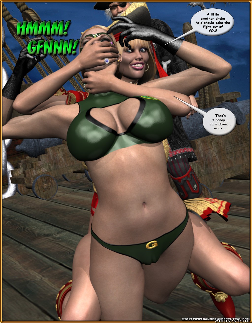 3D - Green Specter - Return of Ghost Pirate - Page 353