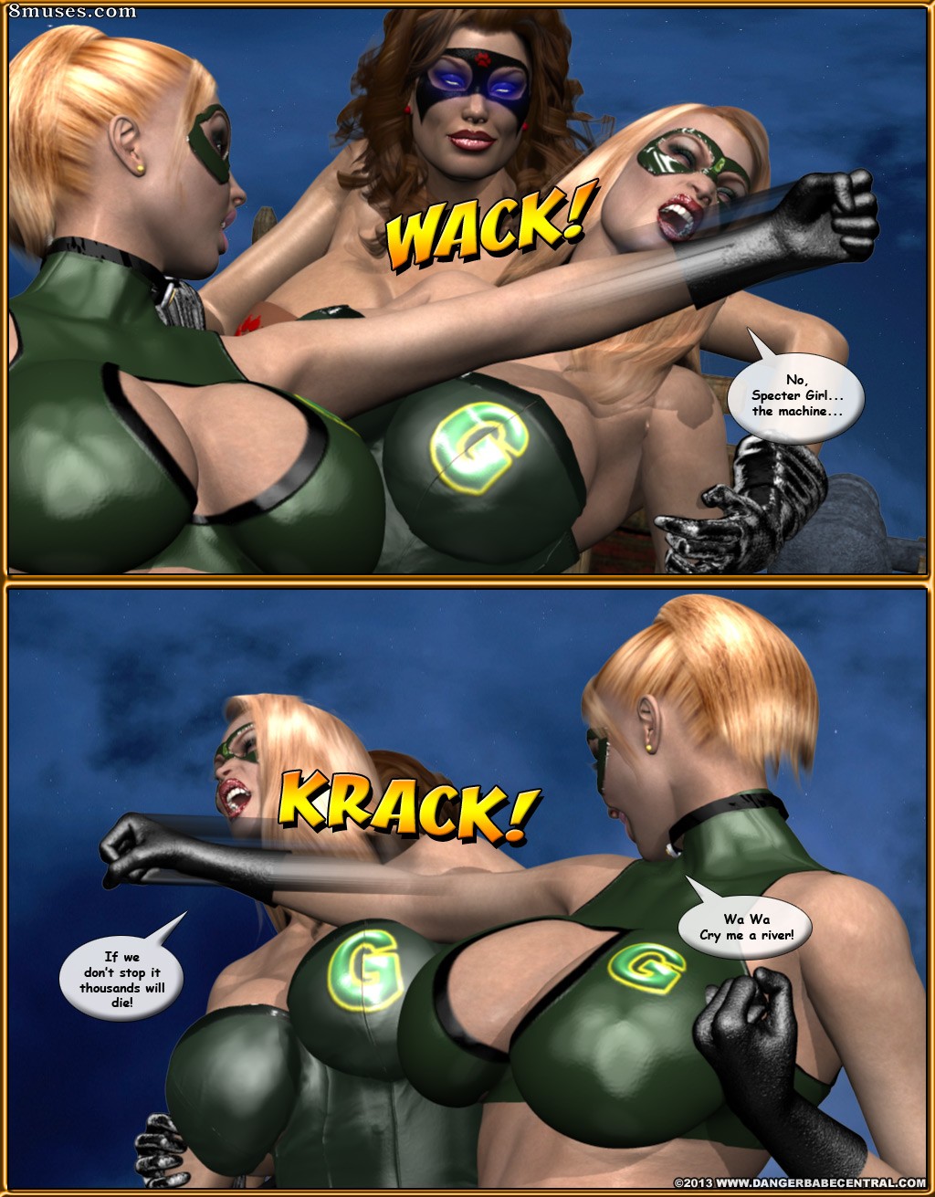 3D - Green Specter - Return of Ghost Pirate - Page 416