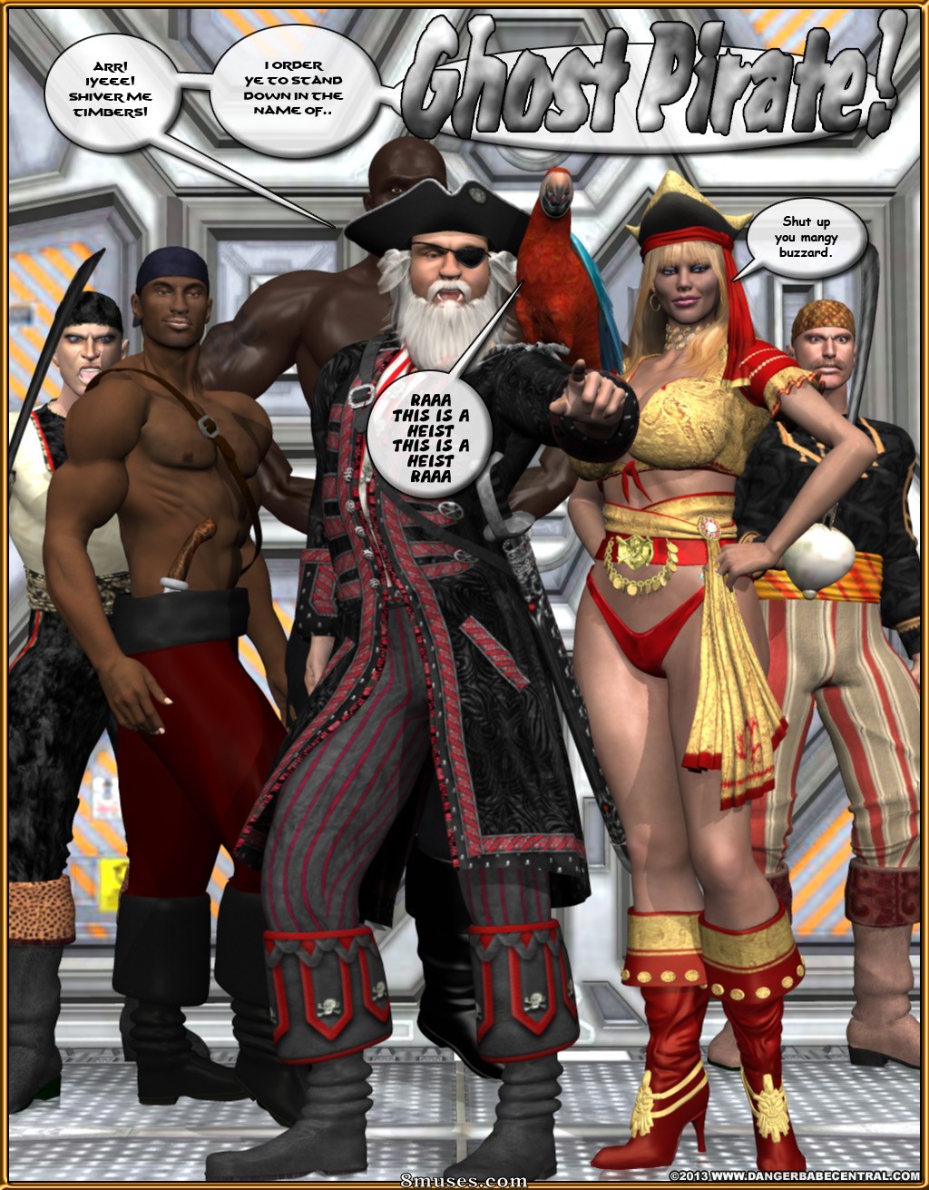 3D - Green Specter - Return of Ghost Pirate - Page 11