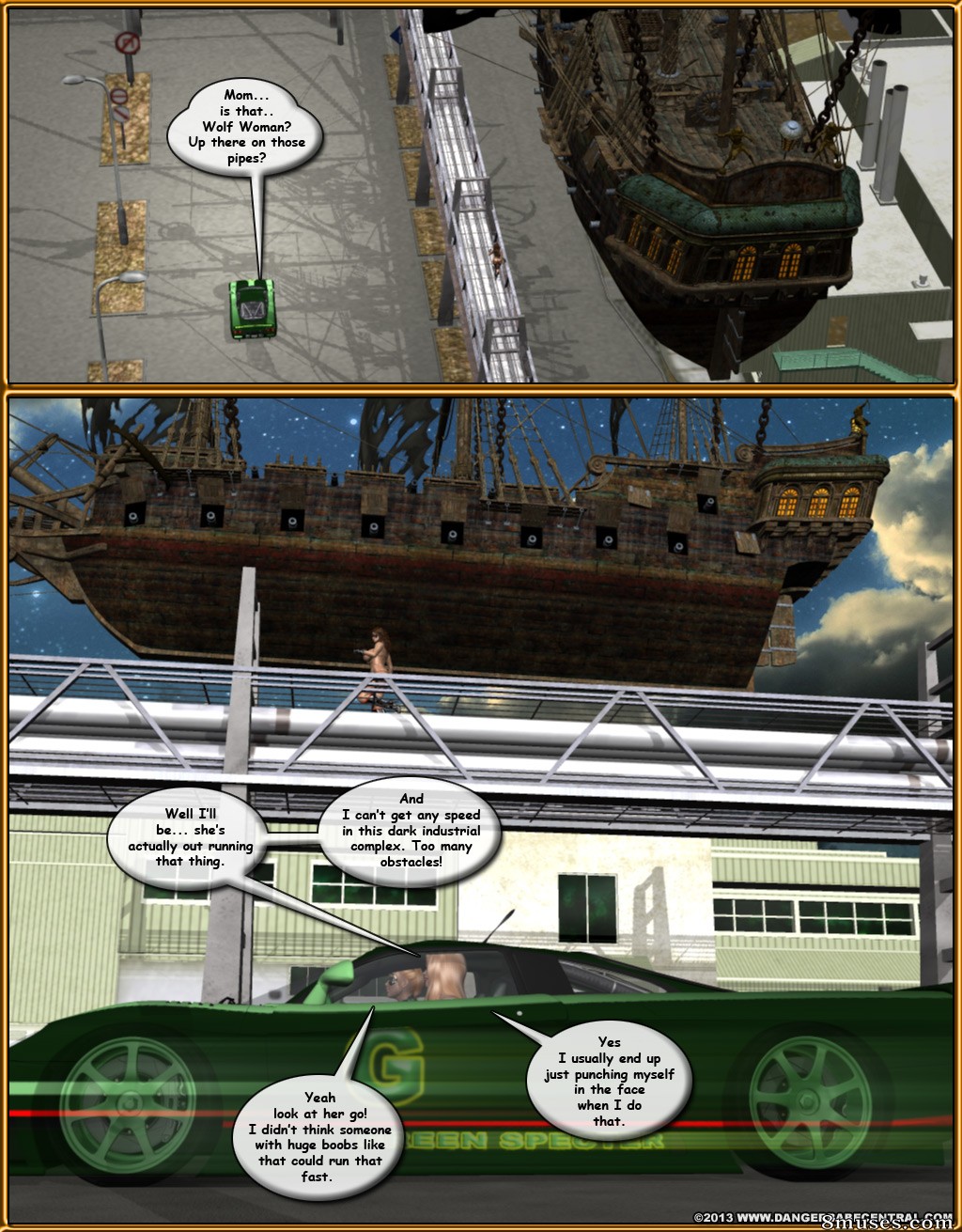 3D - Green Specter - Return of Ghost Pirate - Page 79