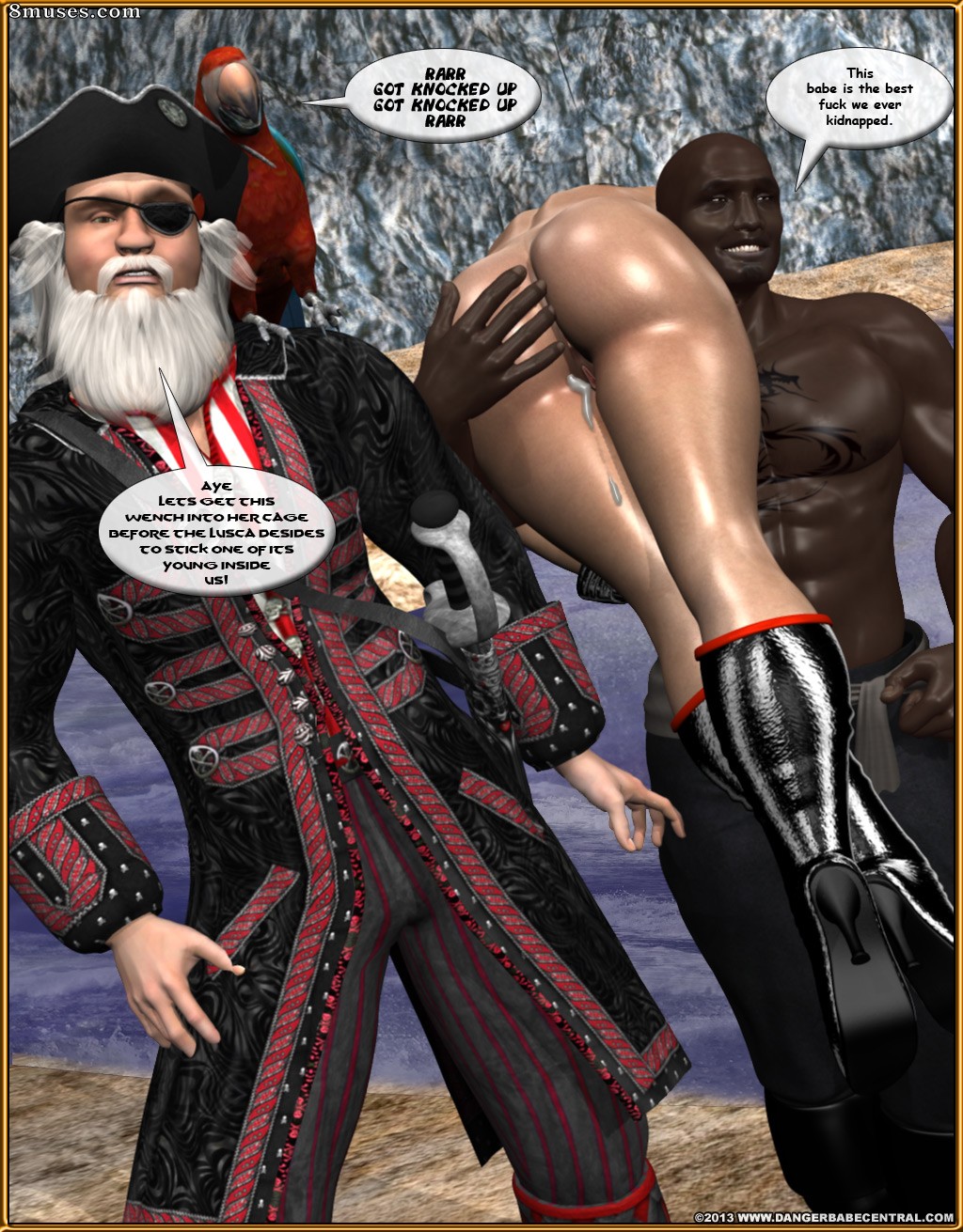 3D - Green Specter - Return of Ghost Pirate - Page 273
