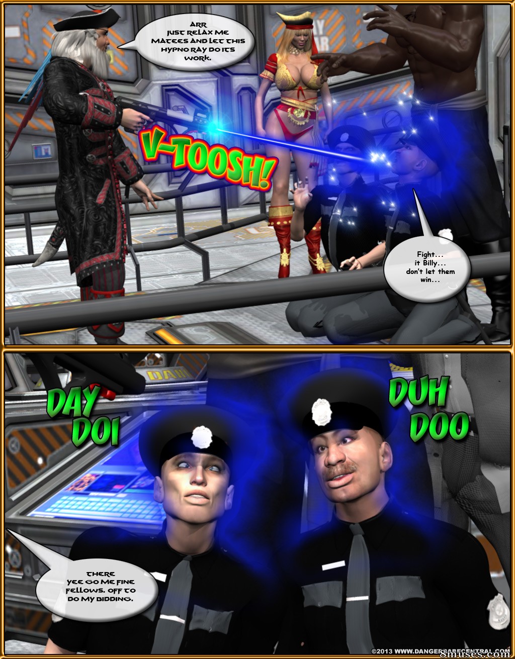 3D - Green Specter - Return of Ghost Pirate - Page 17