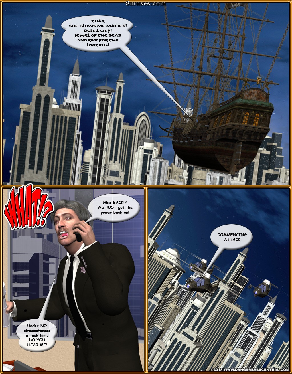 3D - Green Specter - Return of Ghost Pirate - Page 325