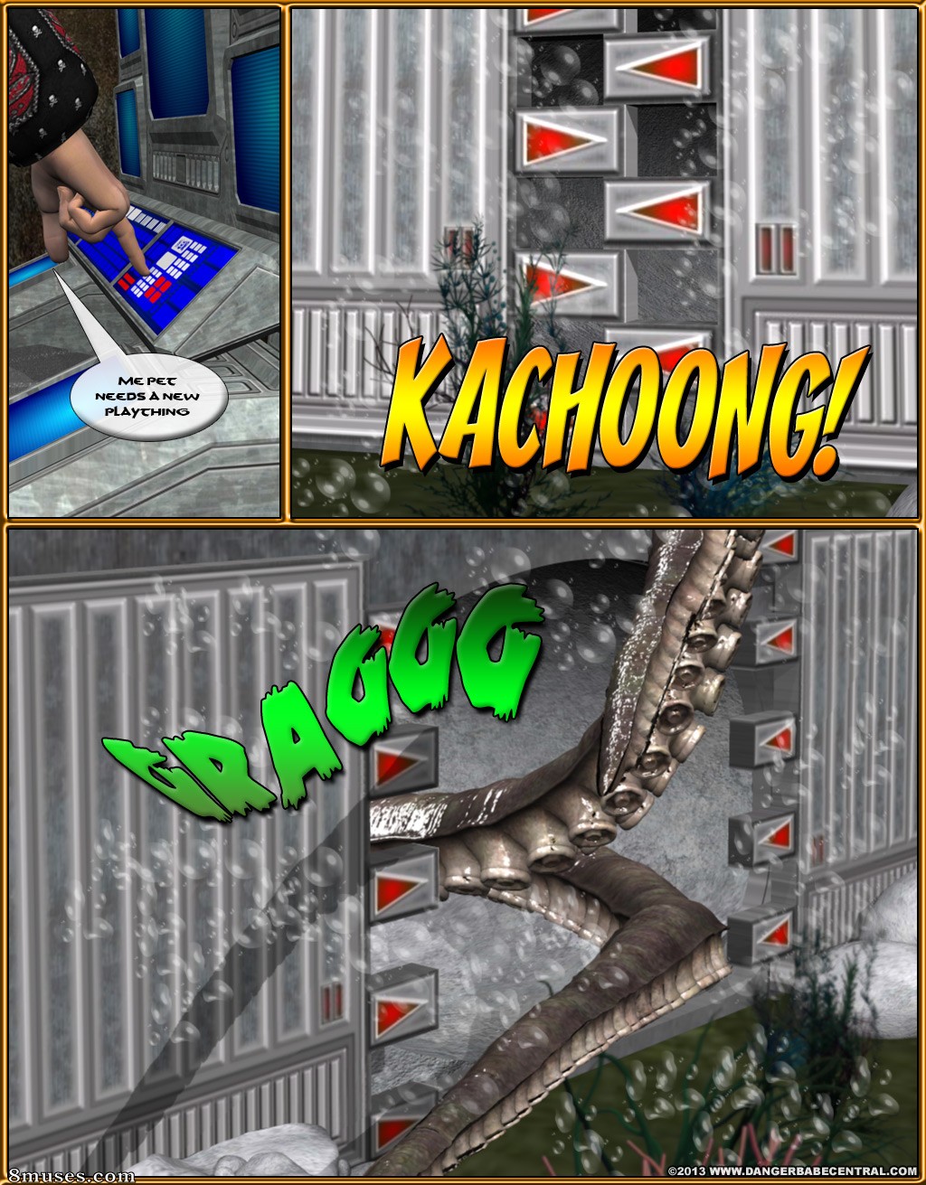 3D - Green Specter - Return of Ghost Pirate - Page 243
