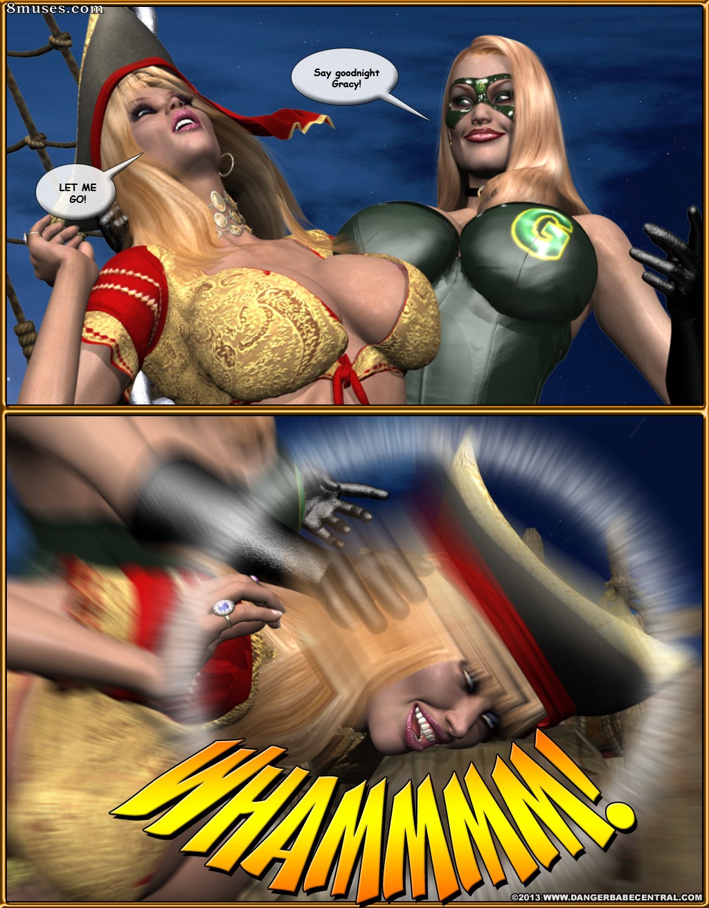 3D - Green Specter - Return of Ghost Pirate - Page 373