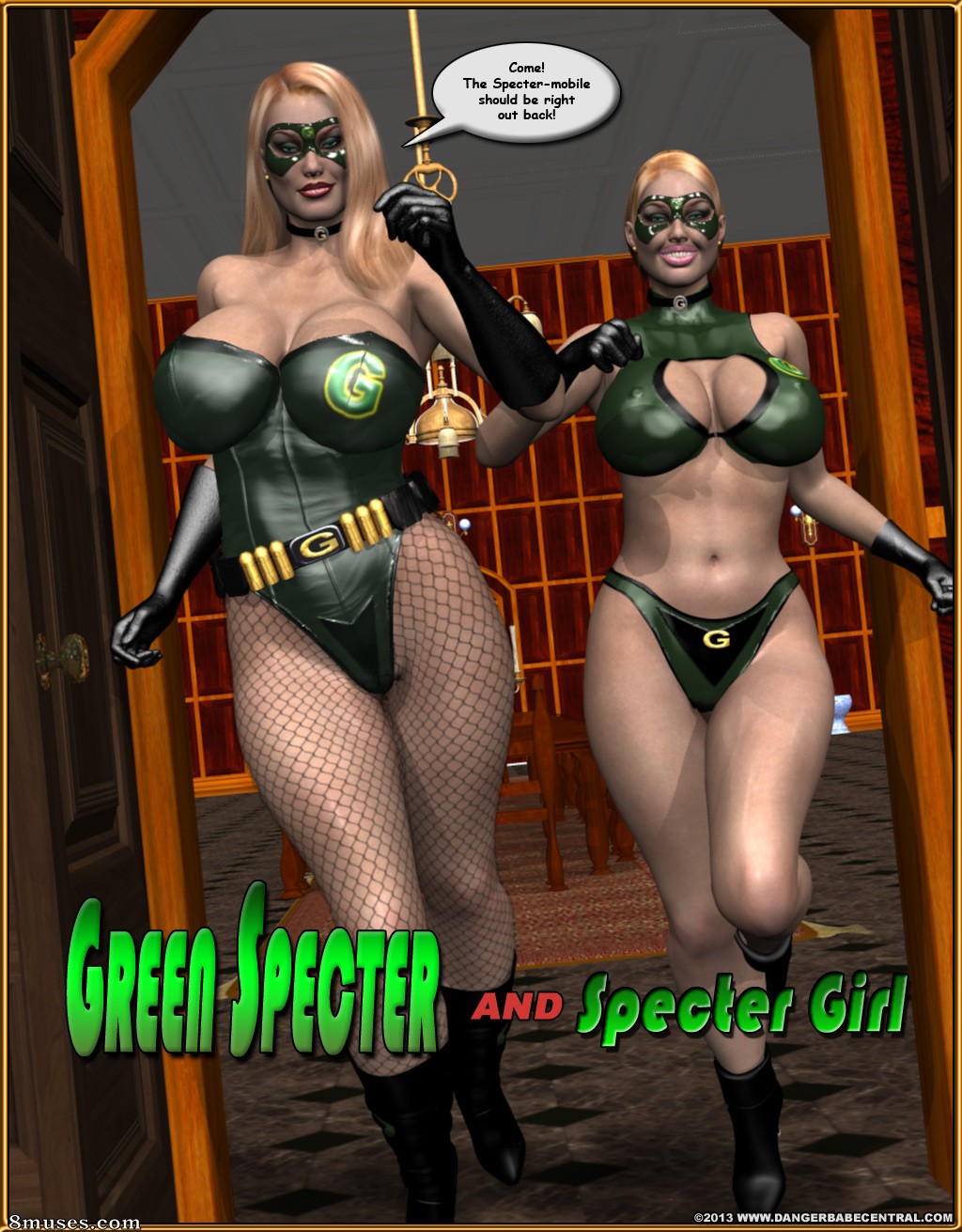 3D - Green Specter - Return of Ghost Pirate - Page 8