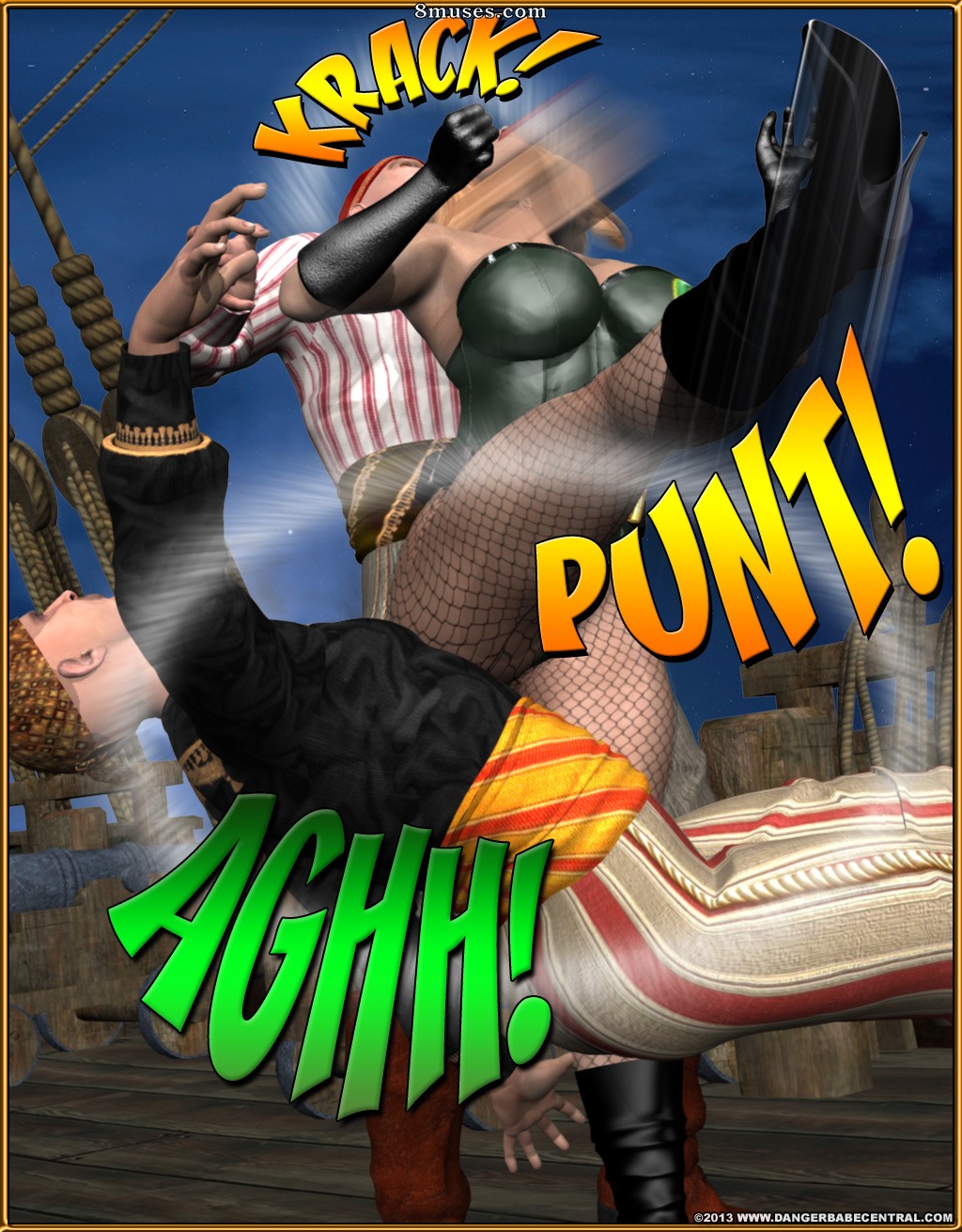 3D - Green Specter - Return of Ghost Pirate - Page 365