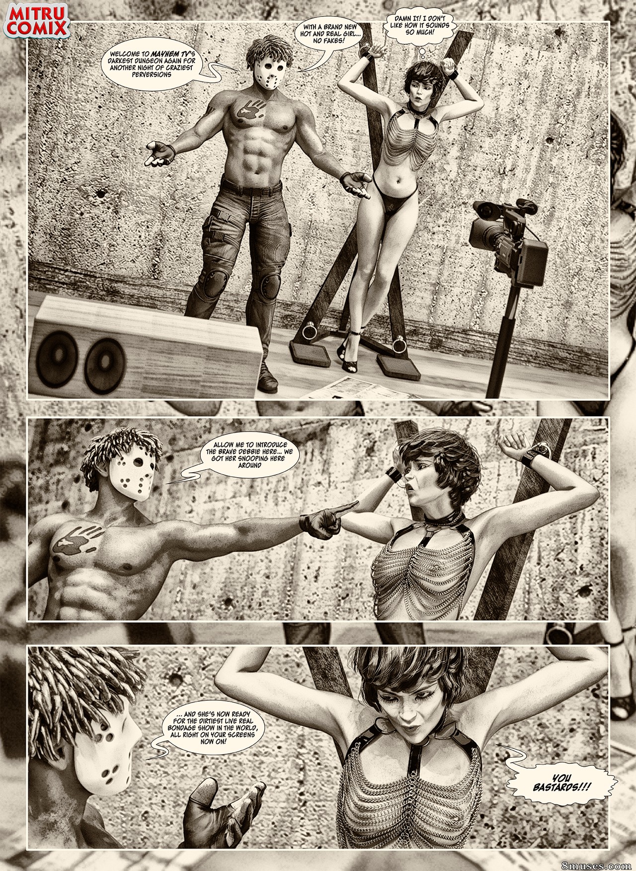 Mitru - True Crime Bondage - The Mayhem Crew - Page 44