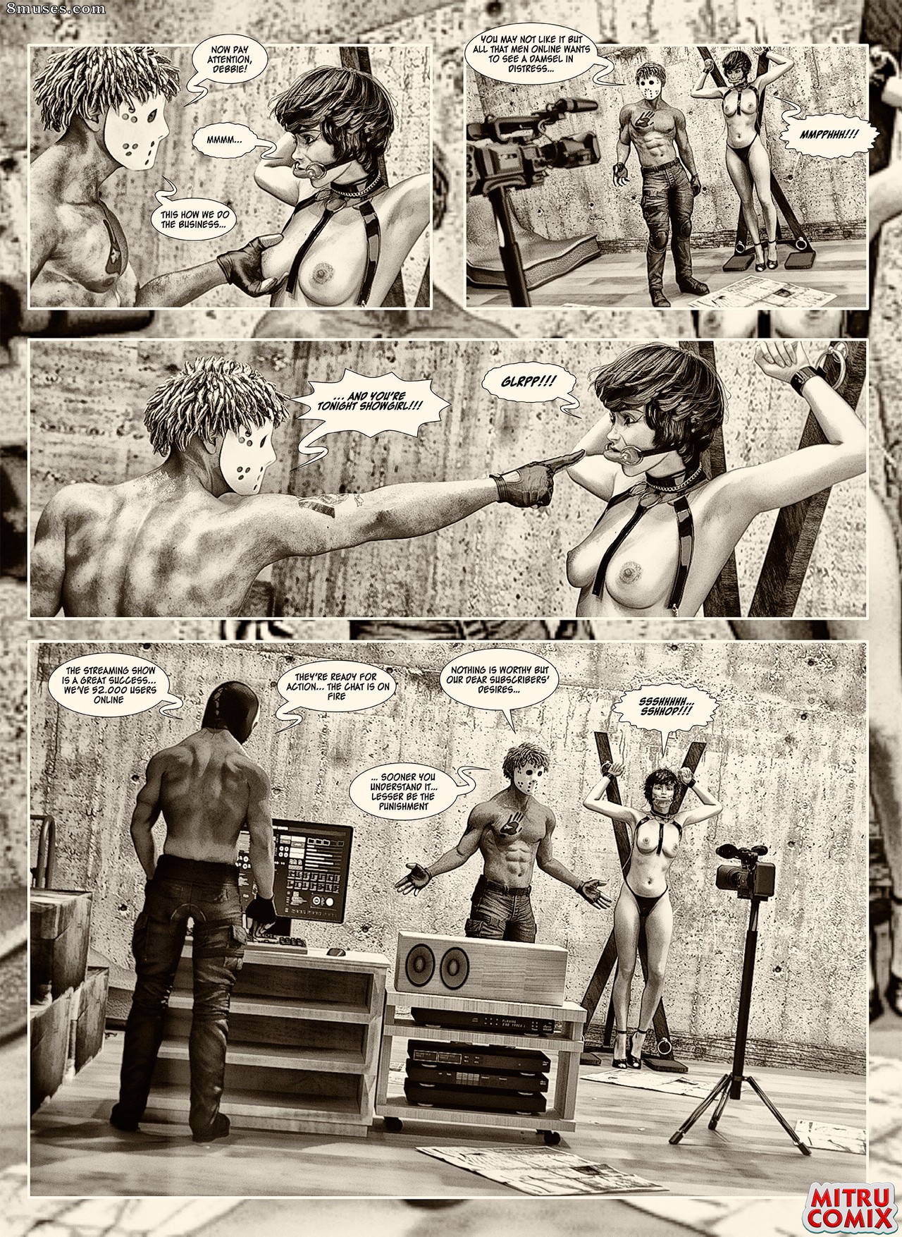 Mitru - True Crime Bondage - The Mayhem Crew - Page 49