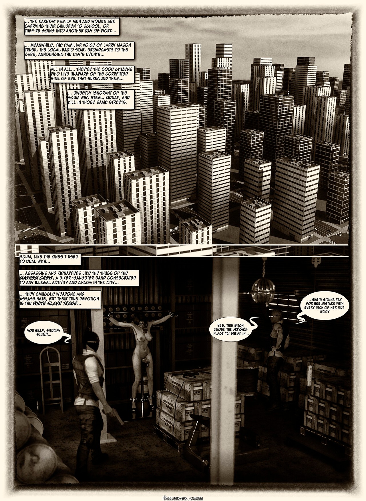 Mitru - True Crime Bondage - The Mayhem Crew - Page 3