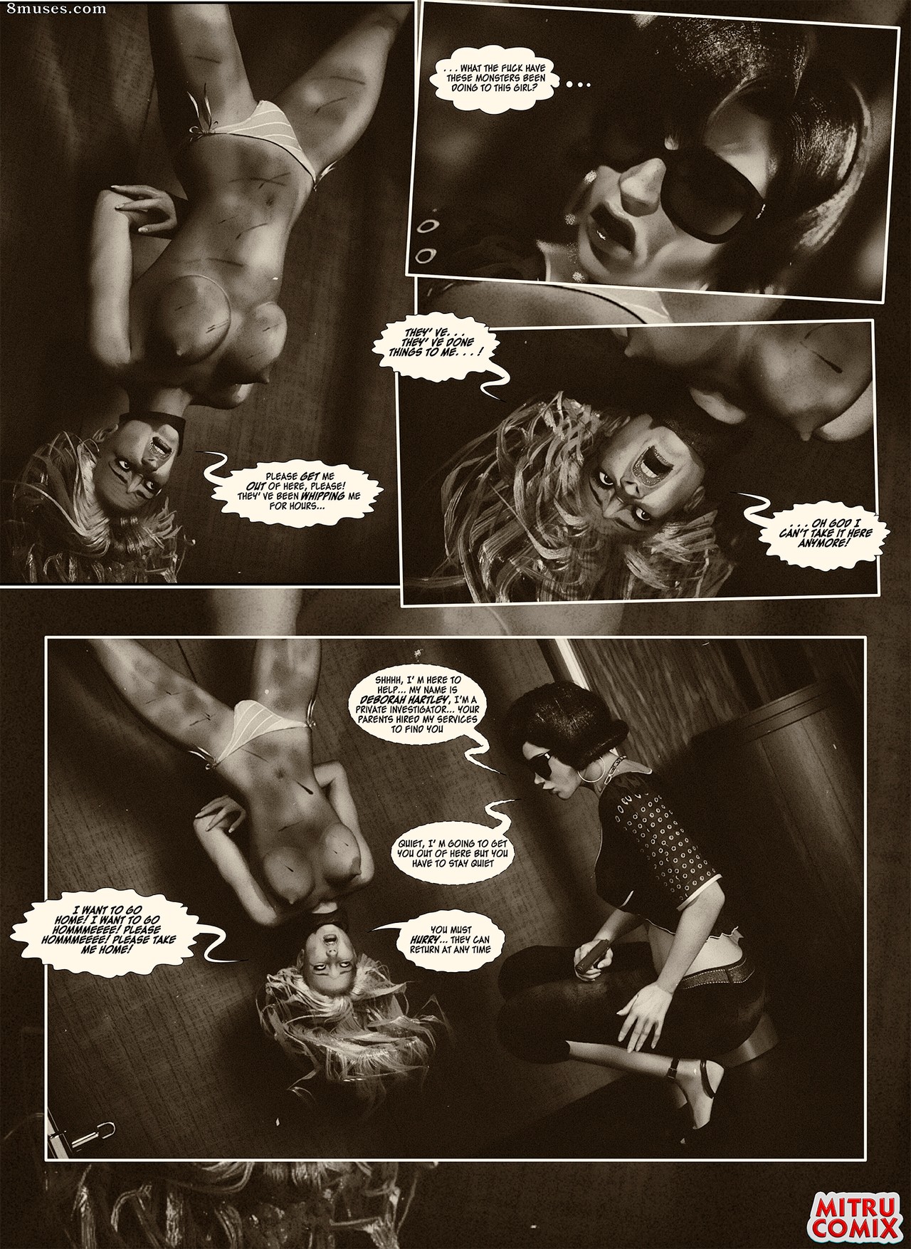Mitru - True Crime Bondage - The Mayhem Crew - Page 31