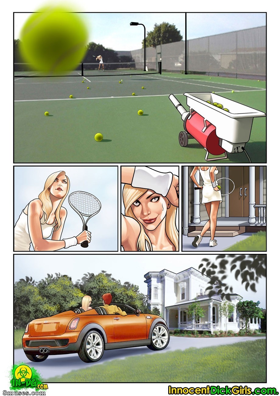 Innocent Dickgirls Comics - Criada sissy - Página 3