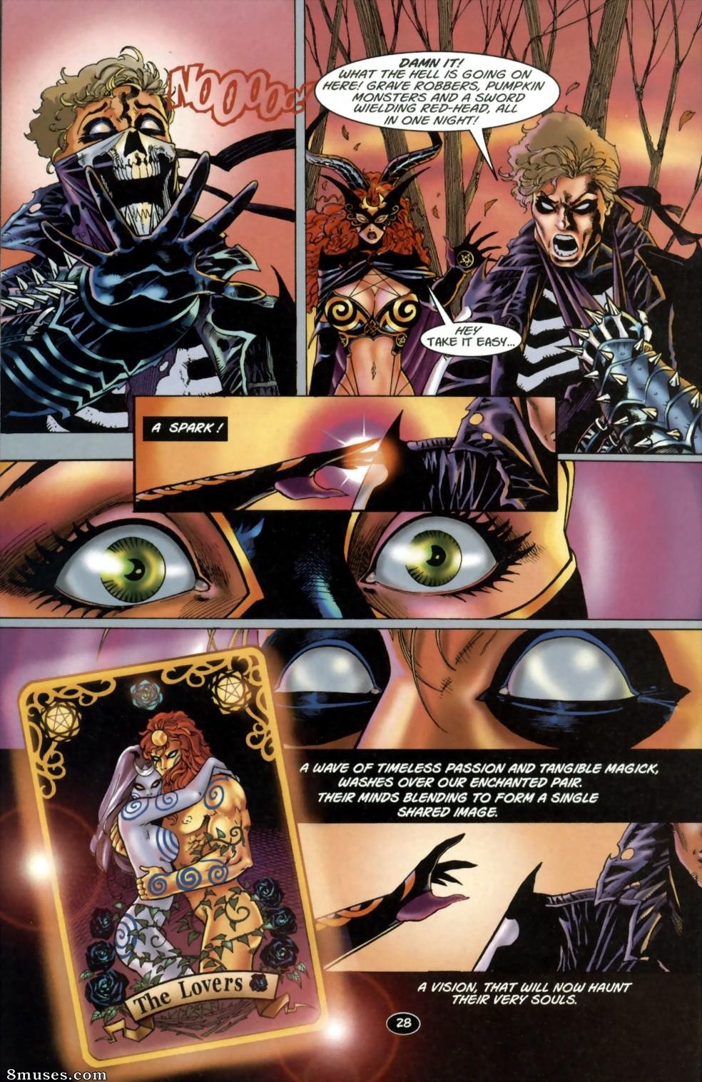 BroadSword Comics - Tarot - A bruxa da rosa negra 001 - Página 33