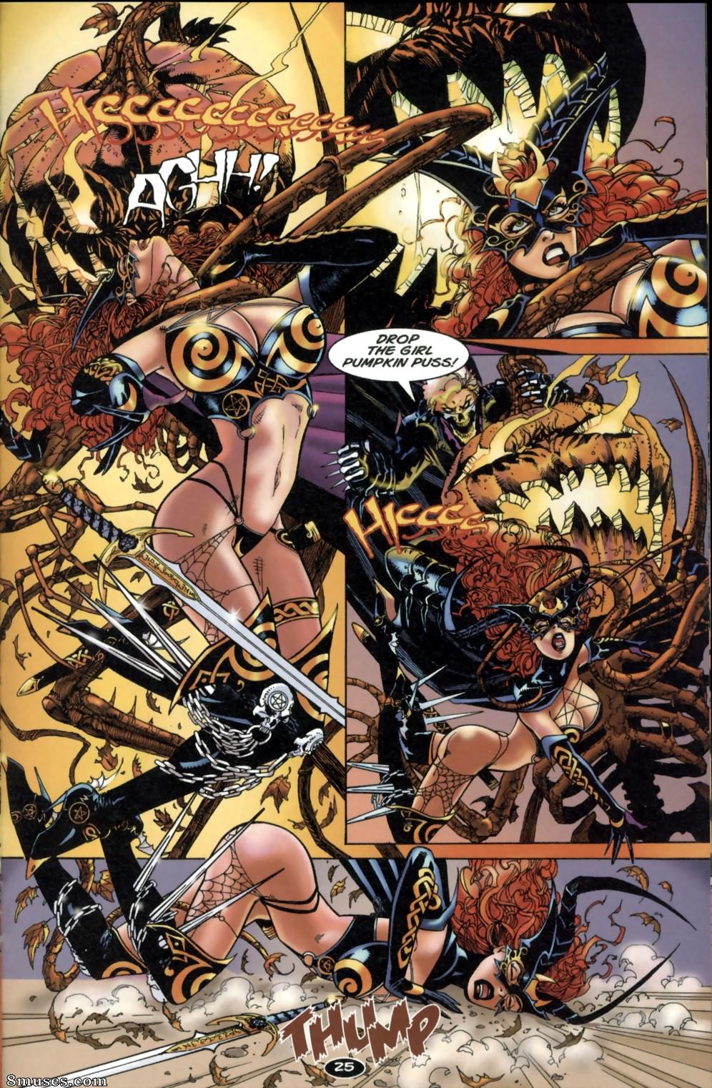 BroadSword Comics - Tarot - A bruxa da rosa negra 001 - Página 30