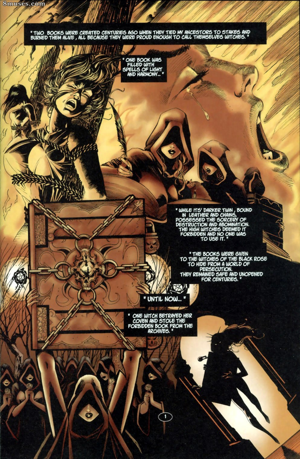 BroadSword Comics - Tarot - La sorcière de la rose noire 001 - Page 6