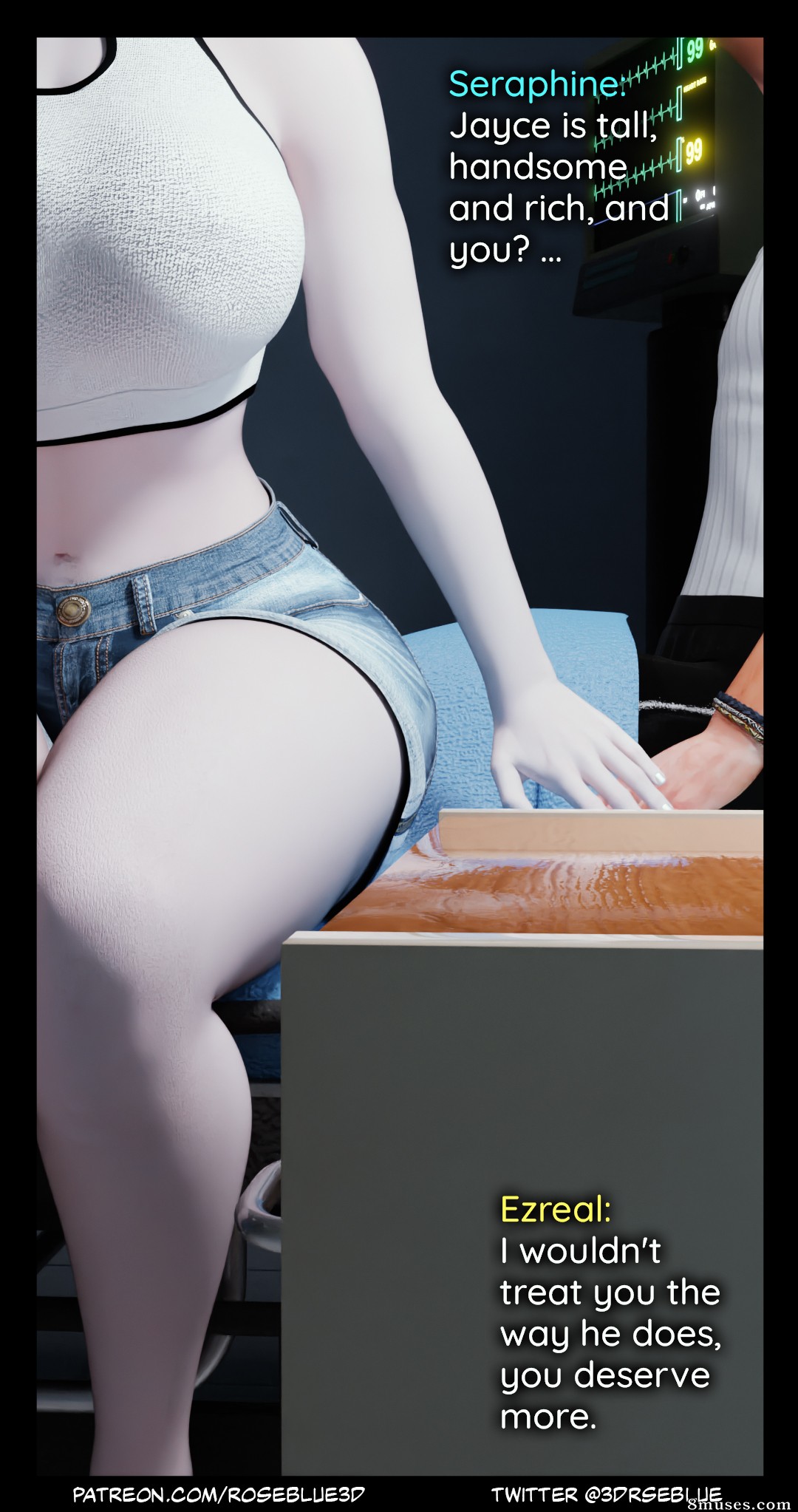 Roseblue3d - Seraphine - Forbidden Love - Page 9