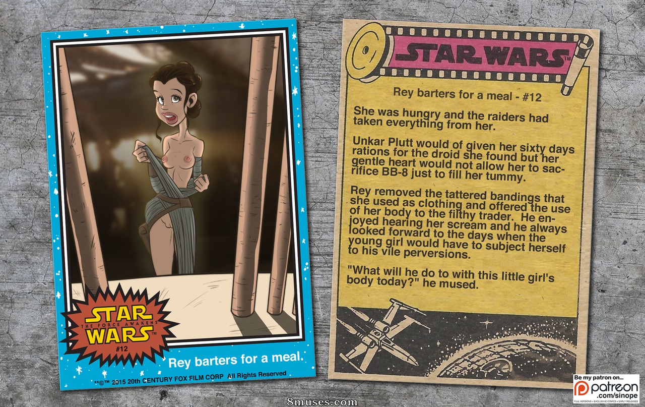 Sinope Comics - Tarjetas de la Fuerza de Puta estelar - Página 9