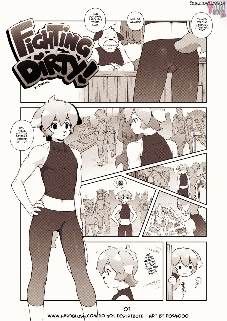 Hardblush Comics - Lutando sujo - Página 1