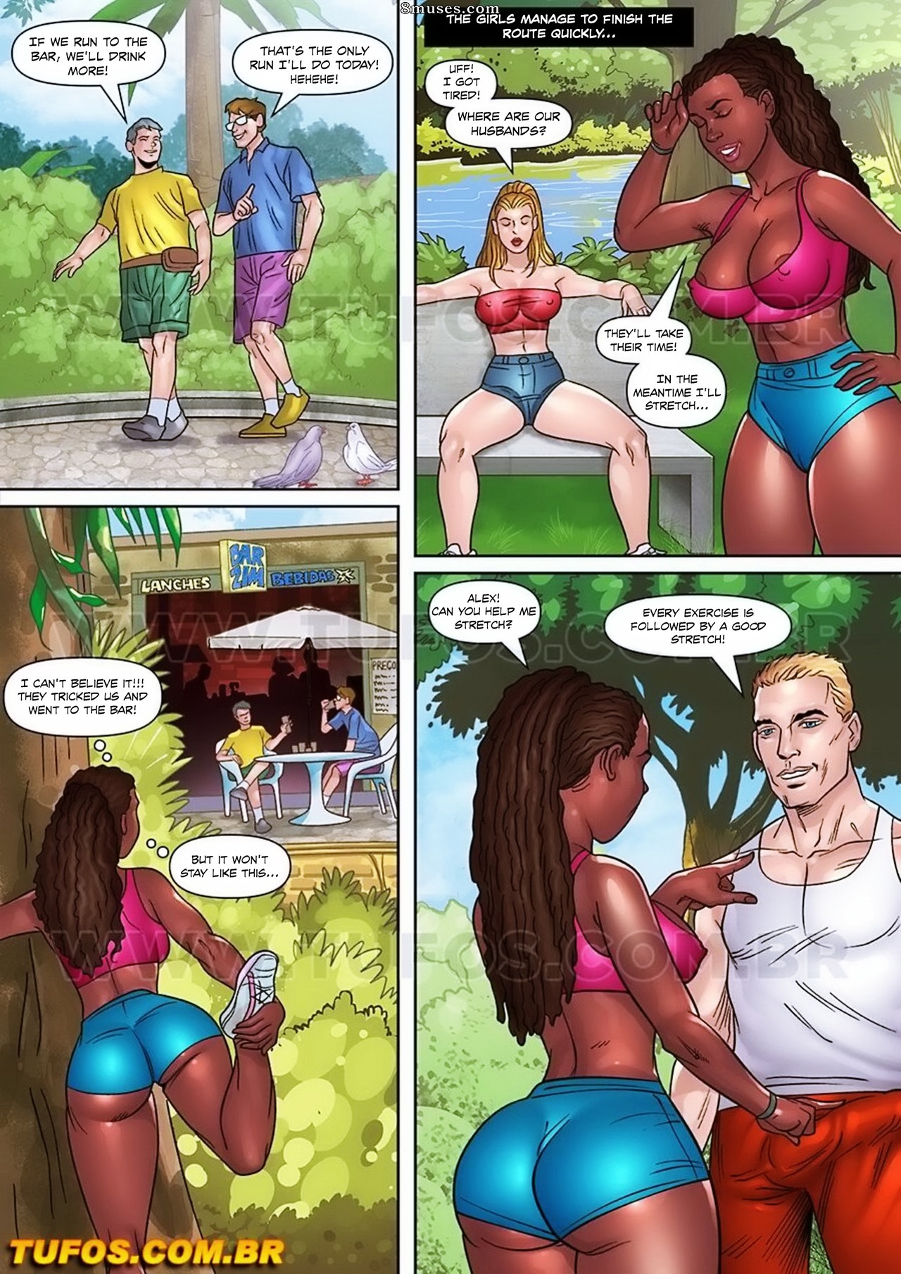 Negroludos - Anacondas - English - Issue 9 - Working hard at training - Page 4