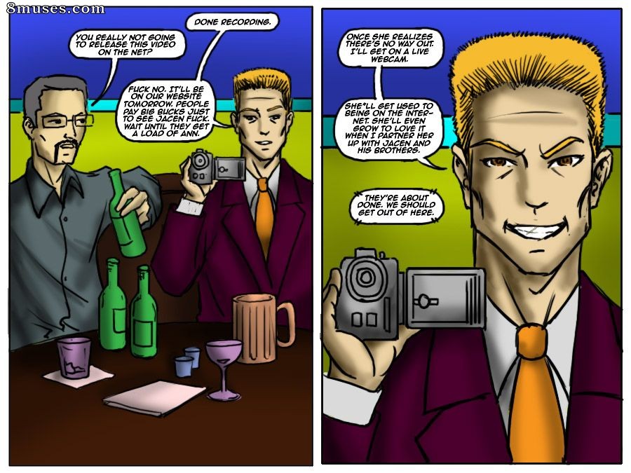 IllustratedInterracial.com Comics - Recession Blues-Wife Forced to Strip - Page 51