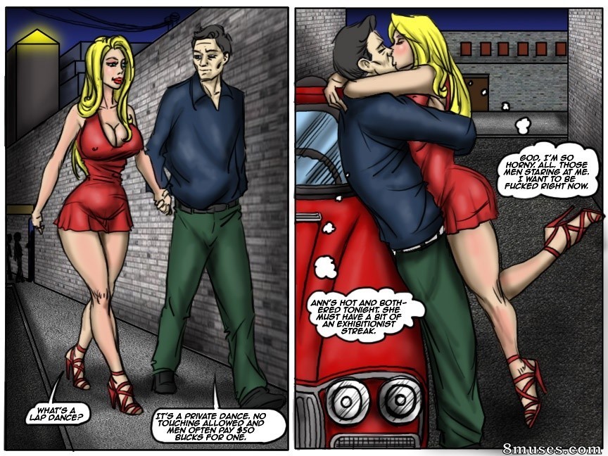 IllustratedInterracial.com Comics - Recession Blues-Wife Forced to Strip - Page 17
