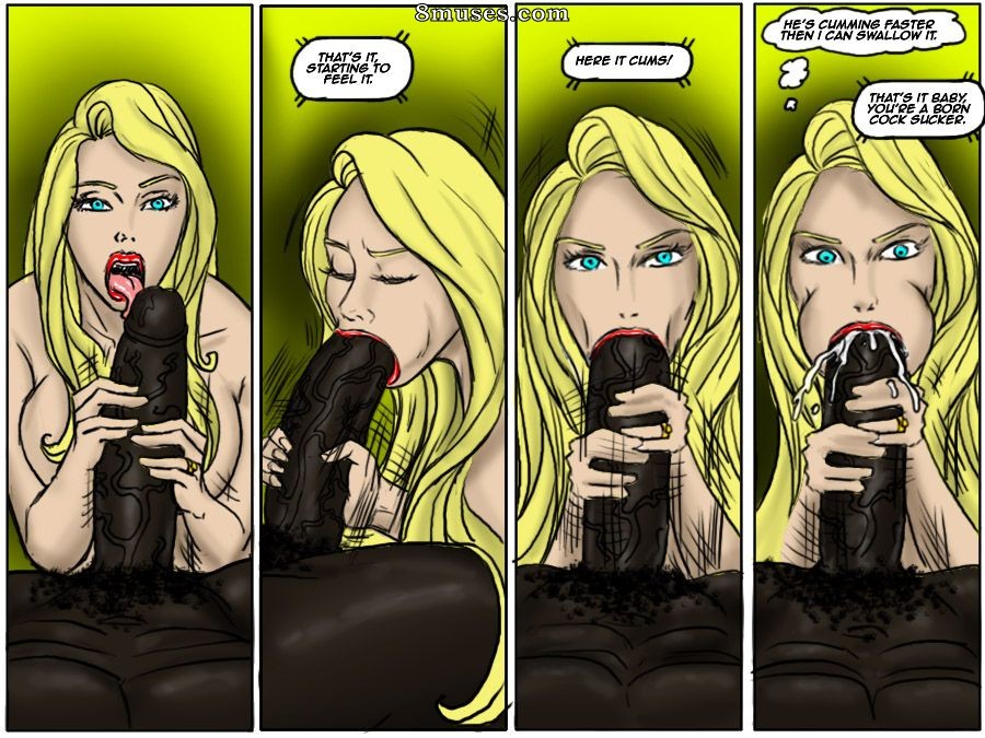 IllustratedInterracial.com Comics - Blues da recessão - Esposa forçada a se strip - Página 43