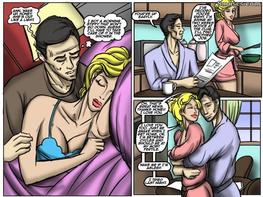 IllustratedInterracial.com Comics - Blues da recessão - Esposa forçada a se strip - Página 22