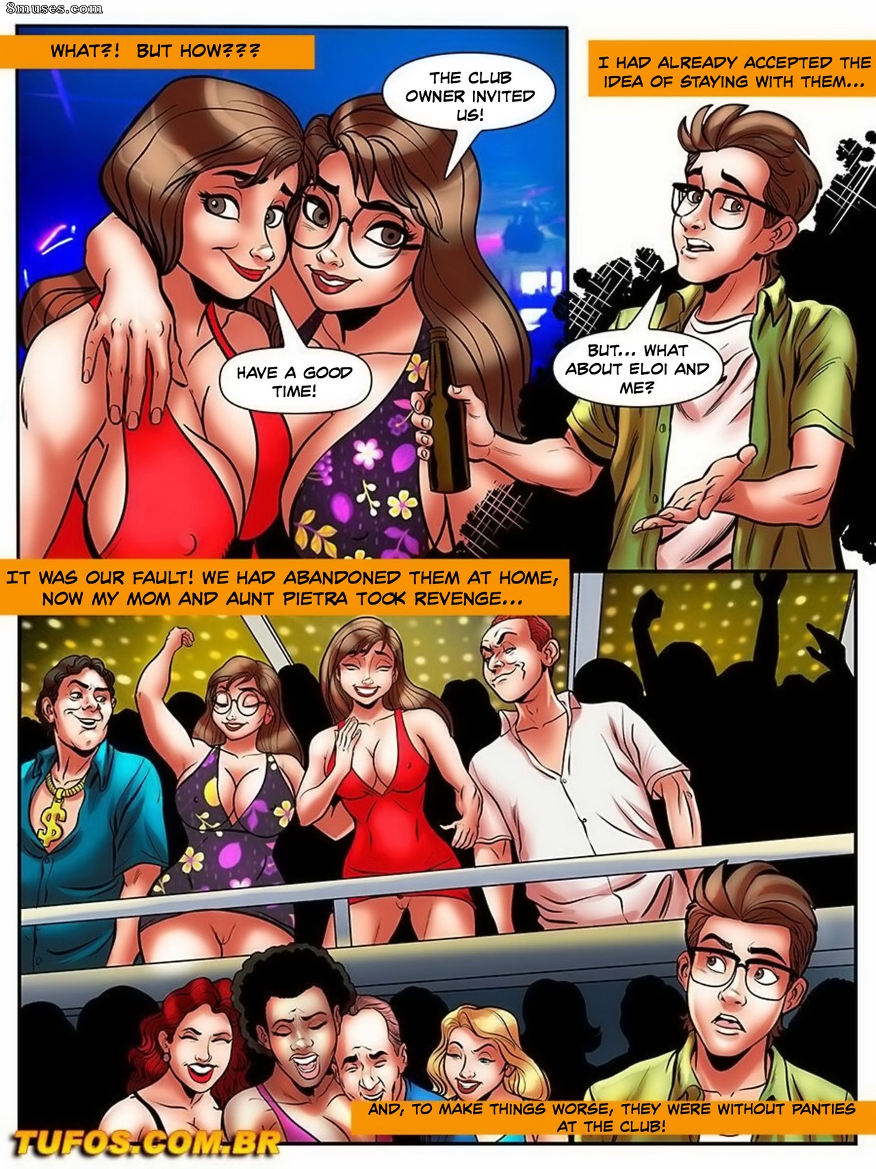 O Nerd Comedor - The Nerd Stallion - English - Issue 19 - Without panties in the Club - Page 5