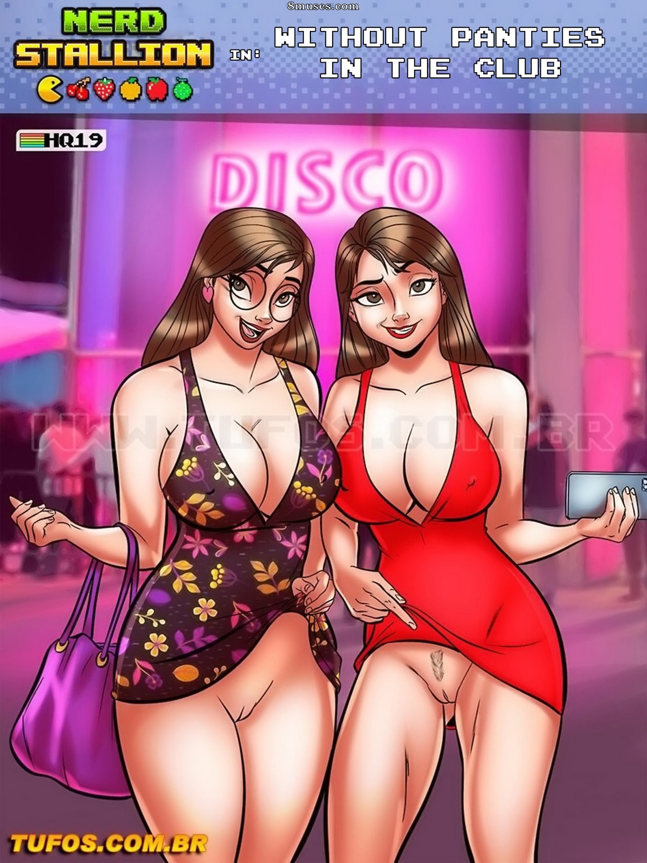 O Nerd Comedor - The Nerd Stallion - English - Issue 19 - Without panties in the Club - Page 1