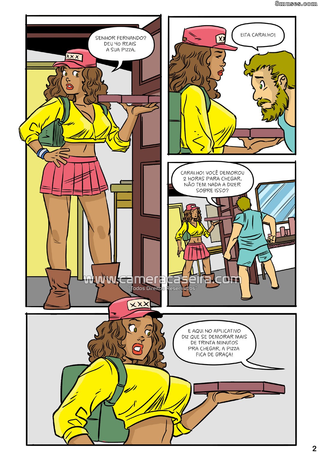 Aplicativos do Prazer - Issue 5 - Entregando a Pizza com a Promoção Especial - Page 2