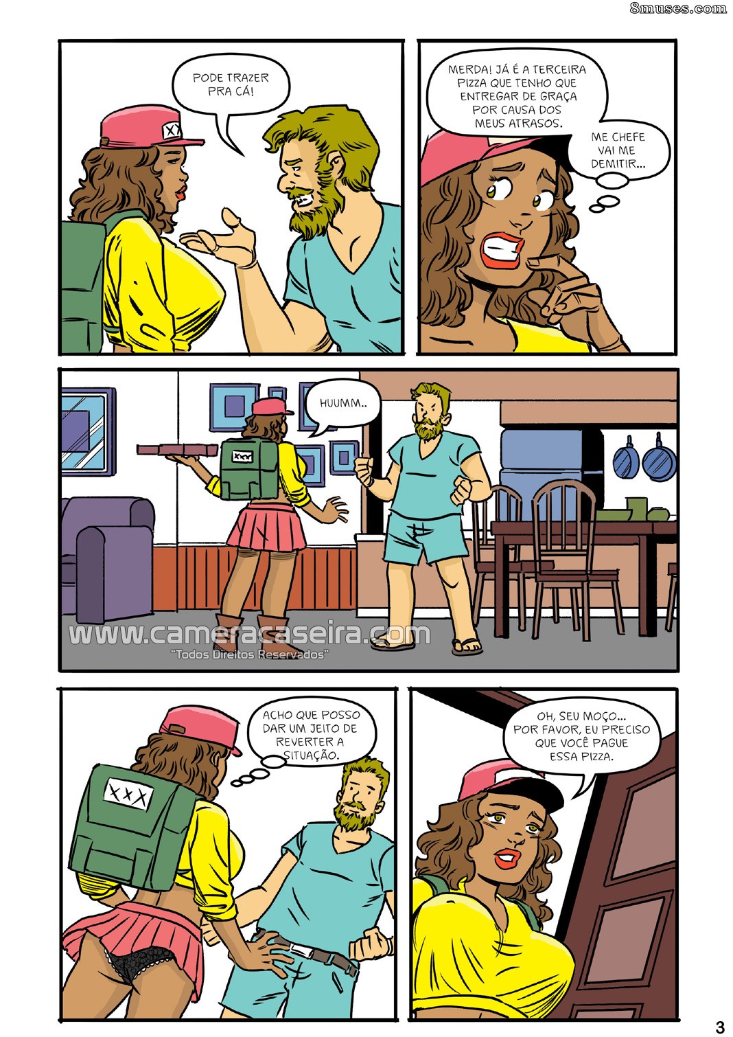 Aplicativos do Prazer - Issue 5 - Entregando a Pizza com a Promoção Especial - Page 3