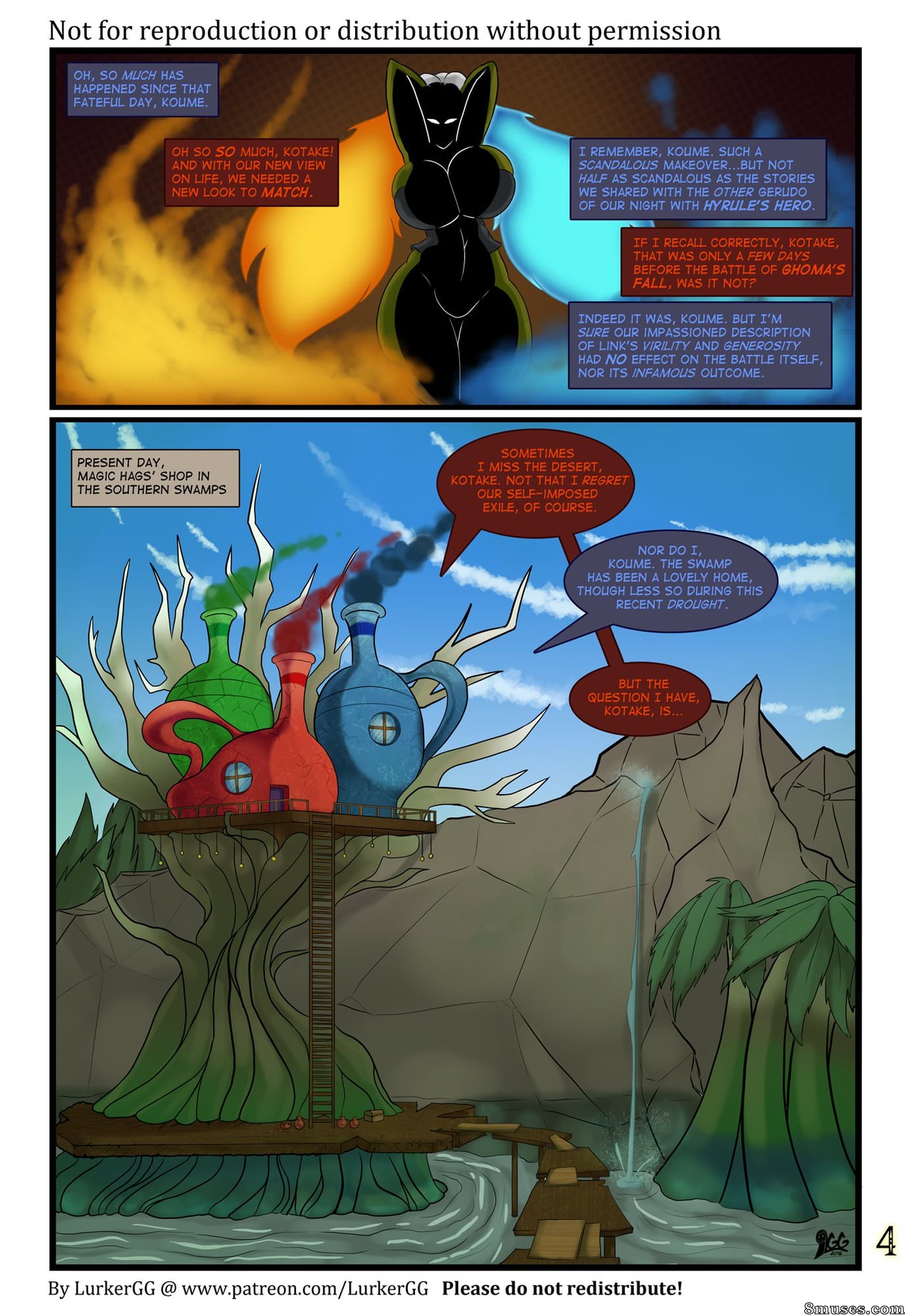 Lending Link Out - Twinrova's Plan - Issue 1 - Page 6