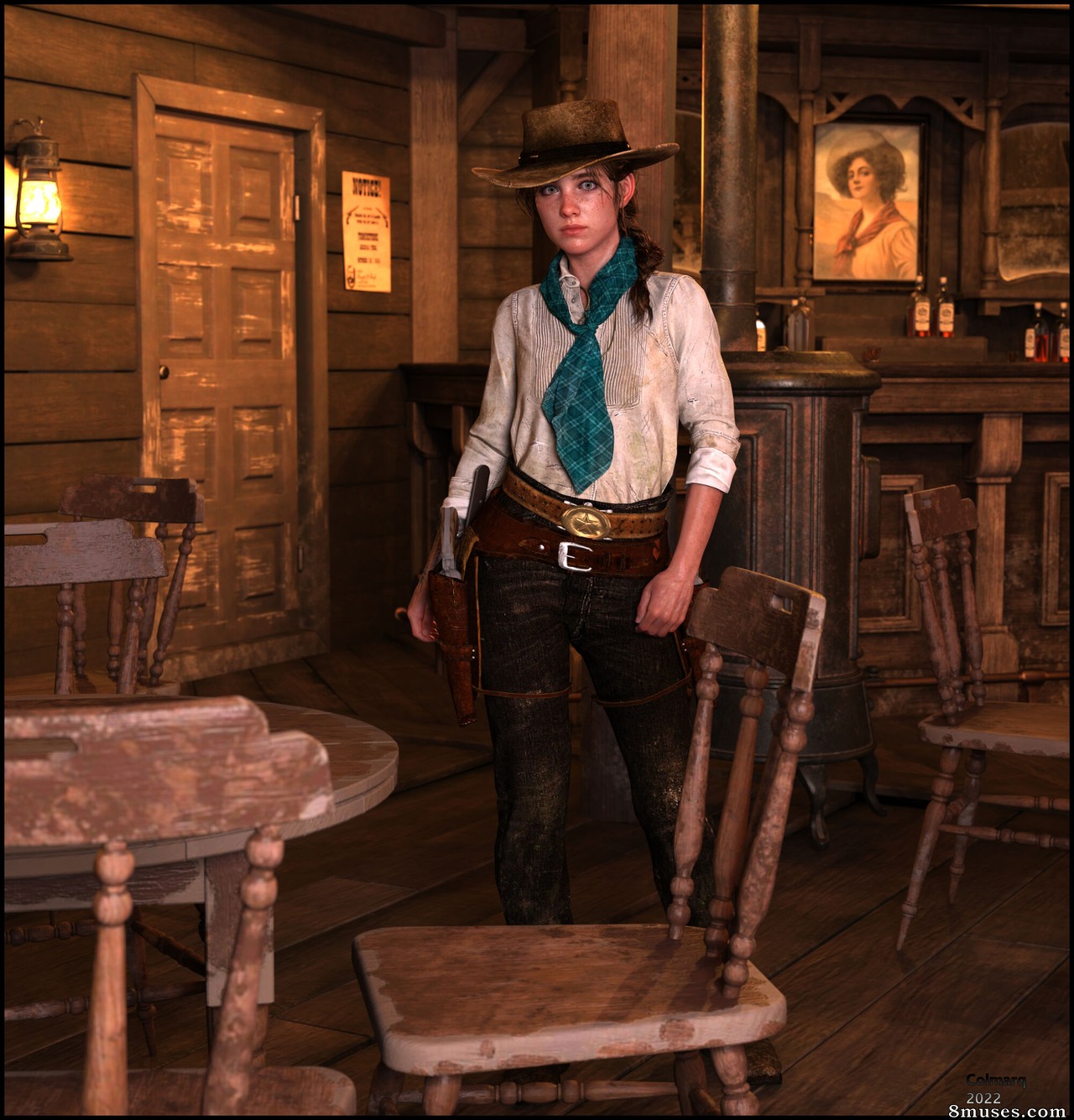 Colmarq - Ellie Out West - Page 1