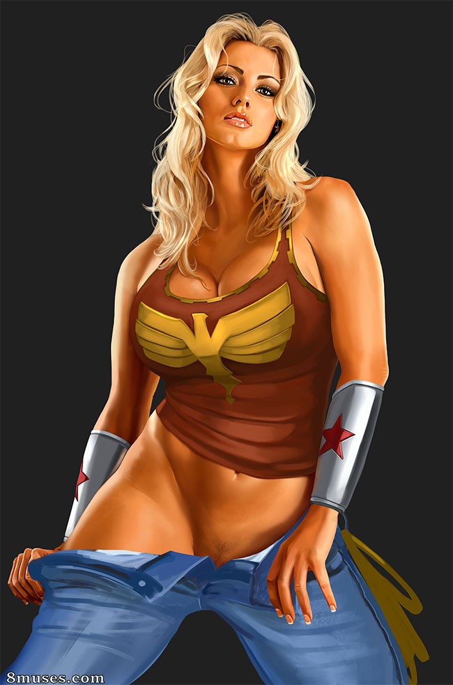 Wonder Girl - process - Page 16