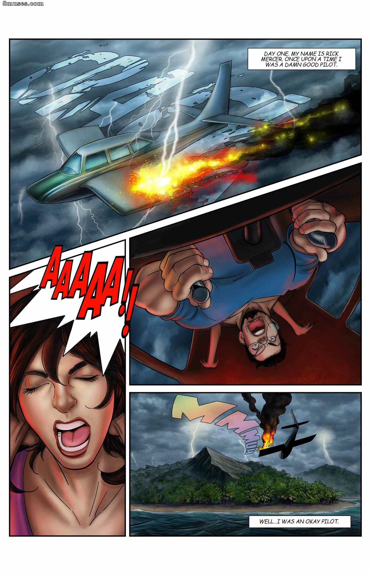 Giantess Club Comics - Going Down Growing Up - Page 4