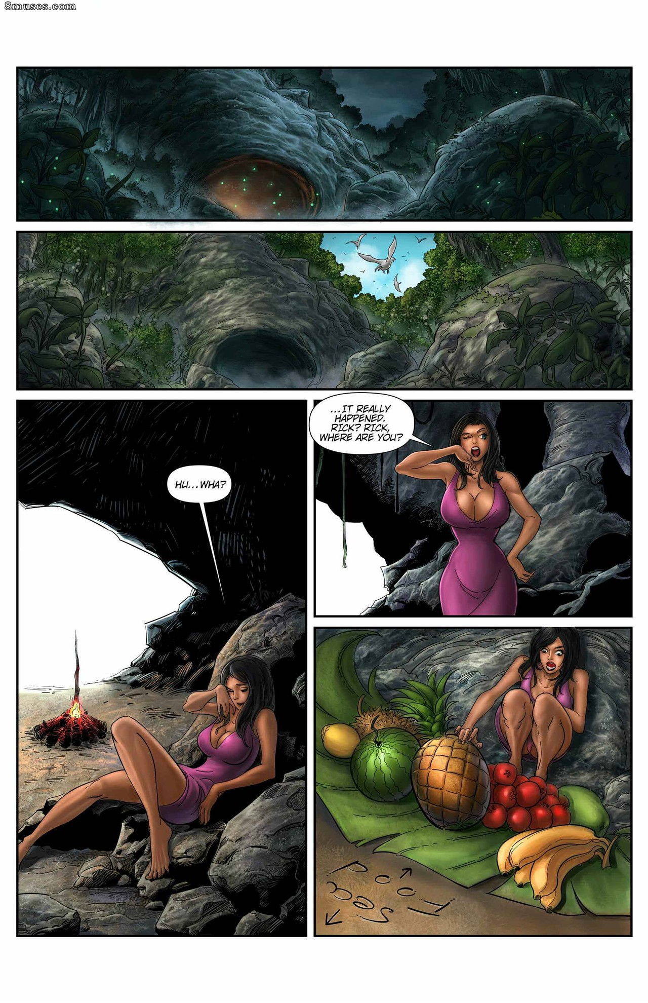 Giantess Club Comics - Descendo e Crescendo - Página 6