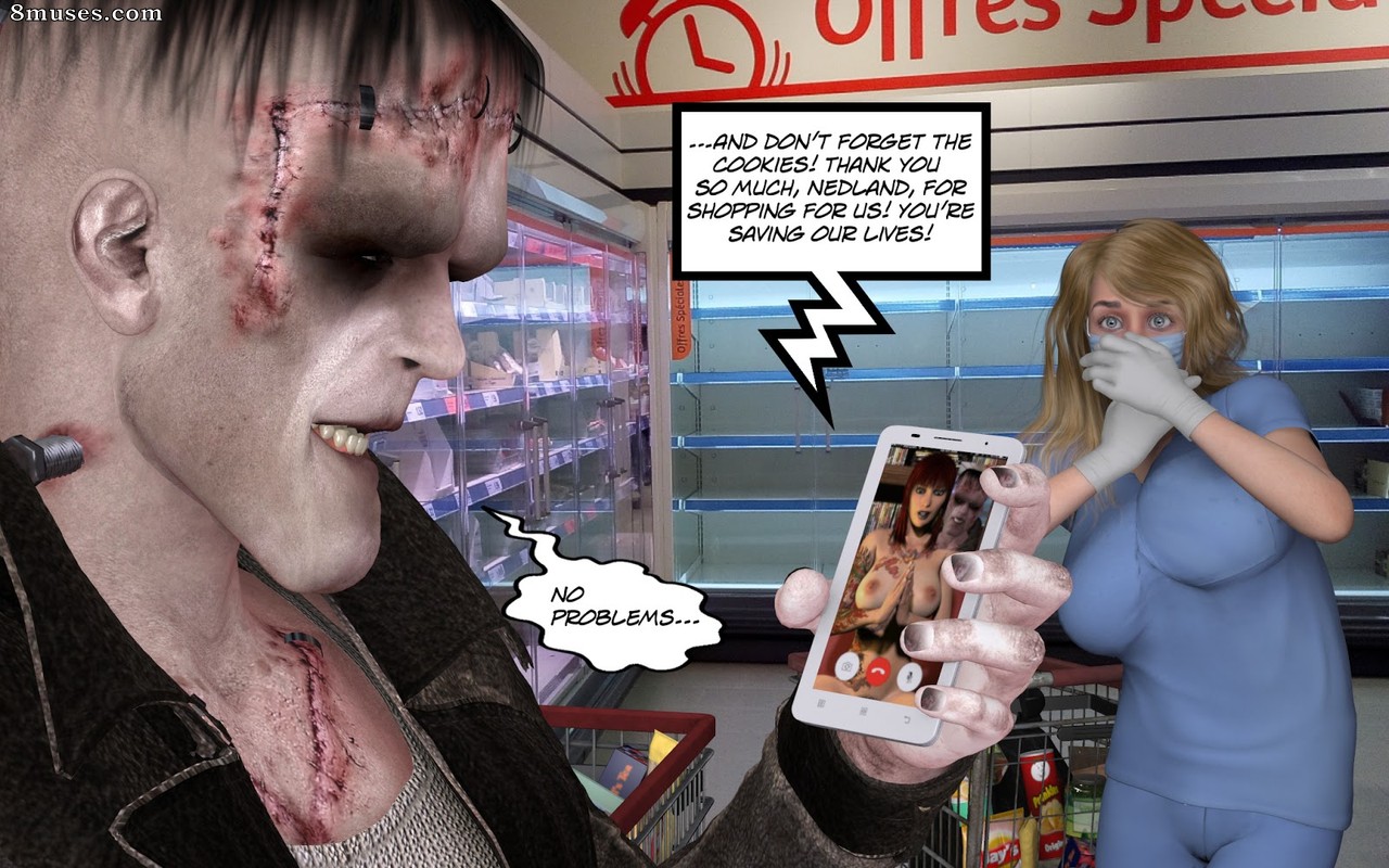 DarkCowboy Comics - Pilar Living Her Confinement - Page 19