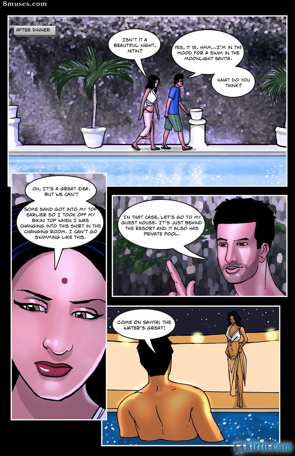 Kirtu.com Comics - Savita Bhabhi em Goa - Parte 1 - Página 16
