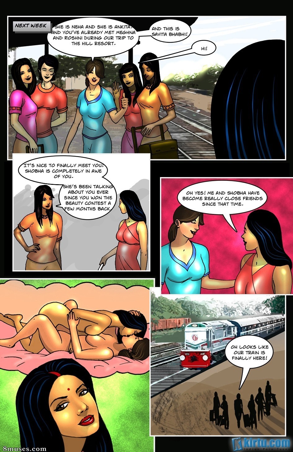 Kirtu.com Comics - Savita Bhabhi à Goa - Partie 1 - Page 3