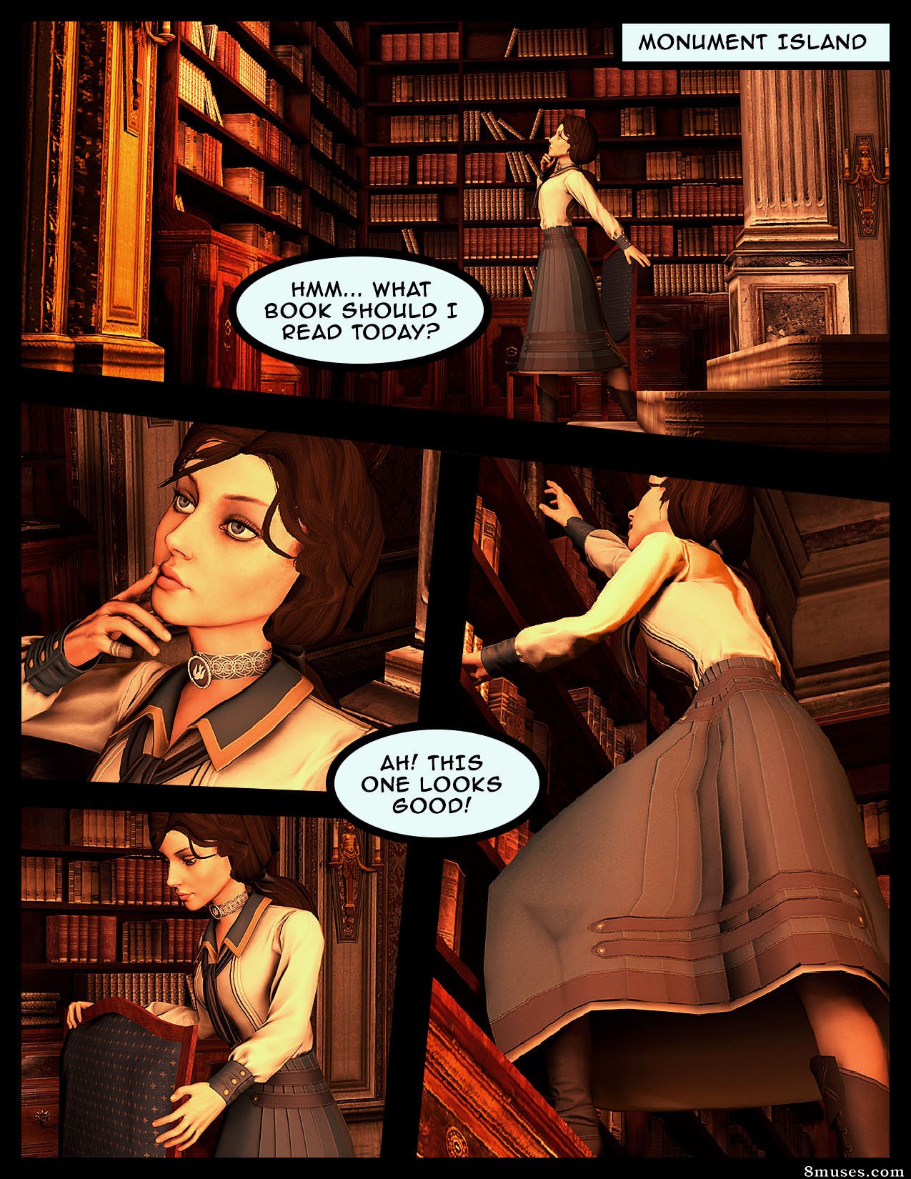 Vaurra Comics - Ensinar Elizabeth - Página 2