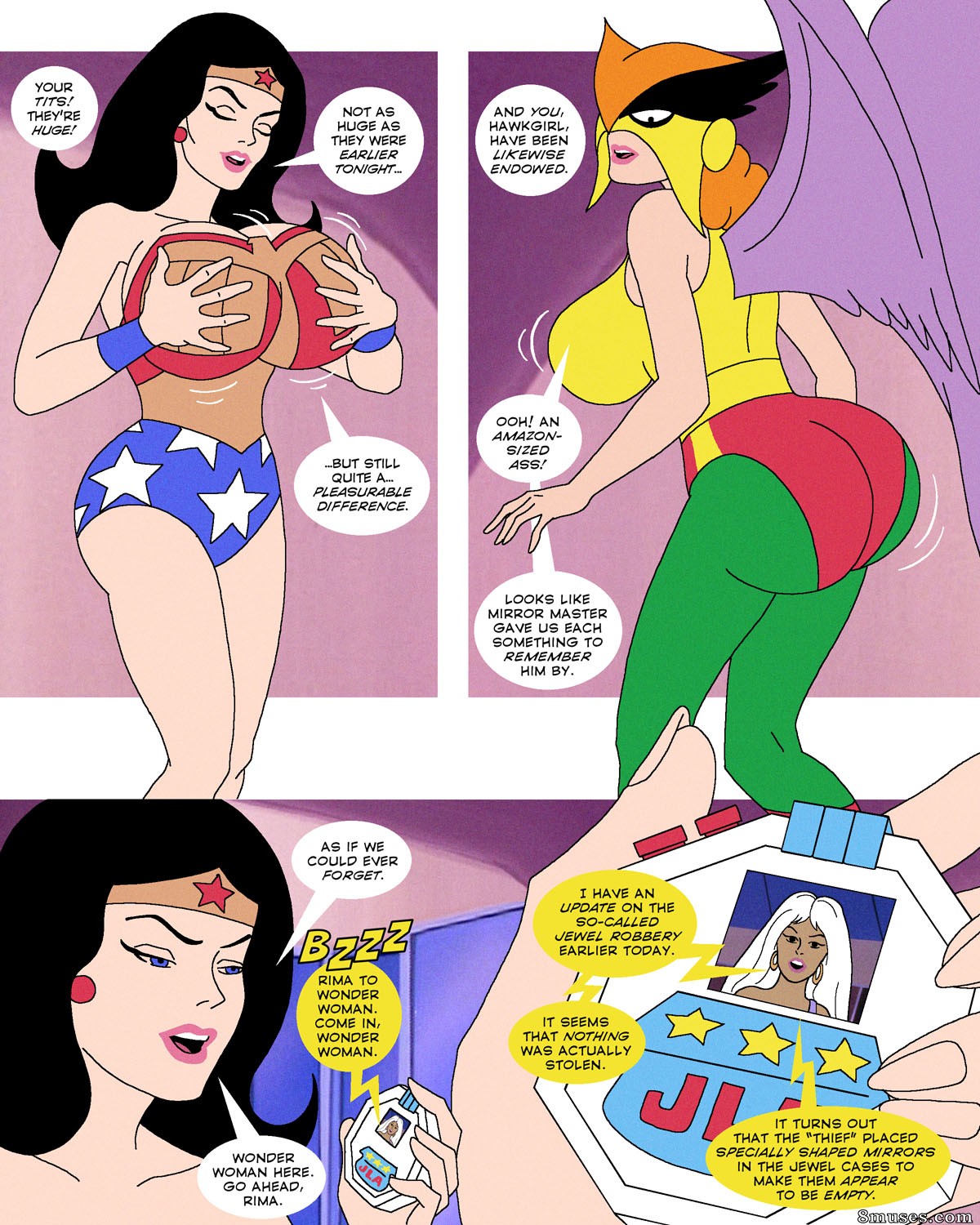 Universo da DC - Amigos super com benefícios - Feito com espelhos - Página 38