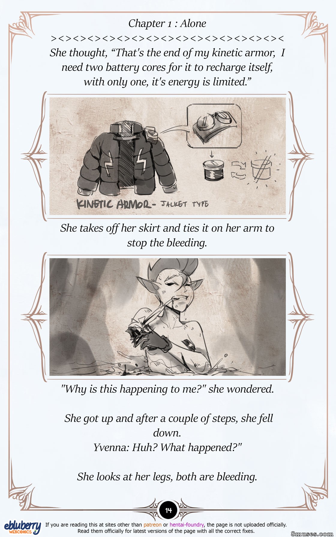 eBluberry Comics - S.EXpedition - Lost Yvenn - Page 15