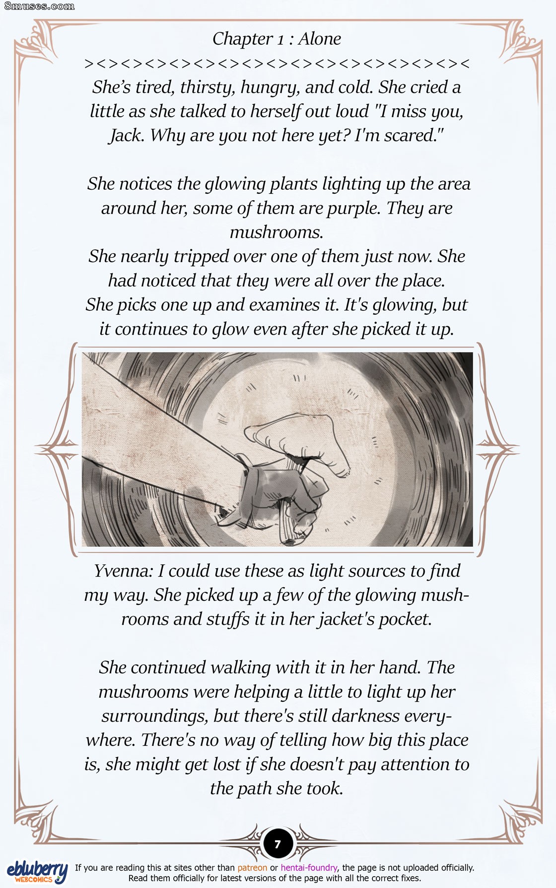 eBluberry Comics - S.EXpedition - Lost Yvenn - Page 8