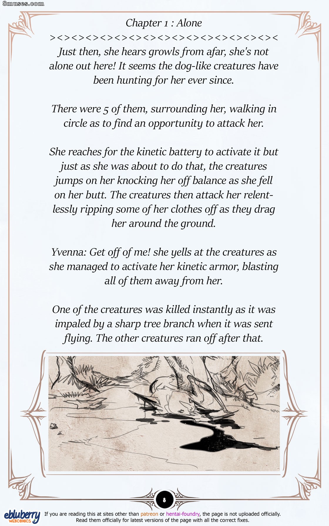 eBluberry Comics - S.EXpedition - Lost Yvenn - Page 9