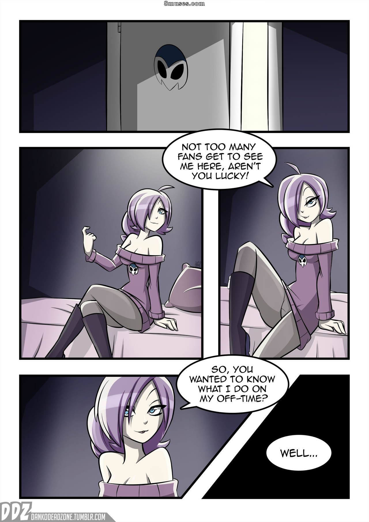DankoDeadZone Comics - Projeto de apreciação dos fãs da Zone-tan - Página 1
